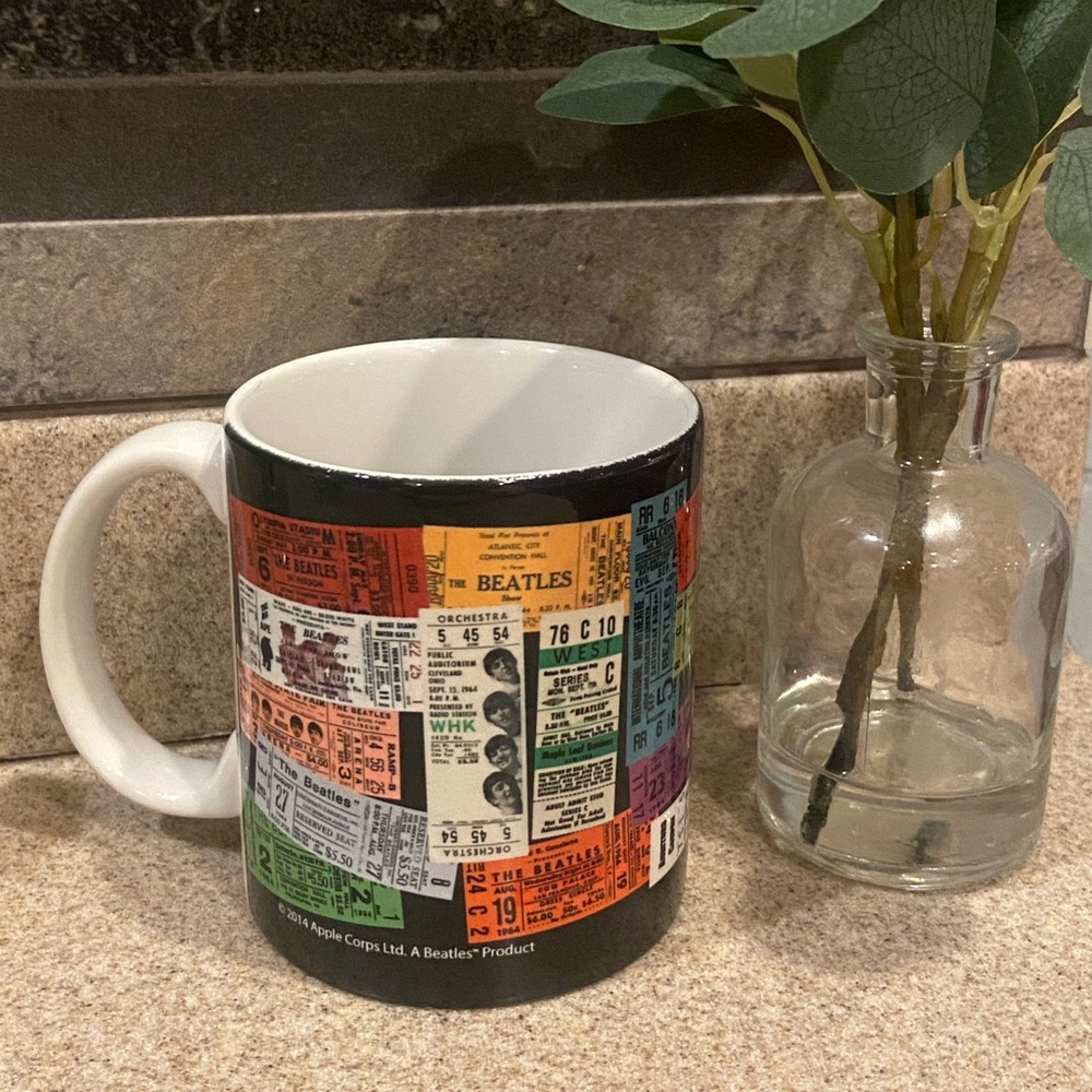 The Beatles Ticket Stub Mug by Apple